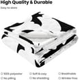 thumbnail image 4 of Halloween Bat Throw Blanket Super Soft Warm Bed Blankets for Couch Bedroom Sofa Office Car, All Season Cozy Flannel Fuzzy Blanket for Girls Boys Adults, 50"X40", 4 of 8