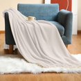 thumbnail image 2 of Fasiaou Home Decor Four Season Knitted Blanket Lightweight Blanket Warm And Breathable Can Be Used For Picnics Or Outdoor/Indoor Covering Blankets 50x72in, 2 of 6