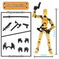 thumbnail image 3 of Juego de figuras de acción GMRVamen Titan 13 de Robot Fidget Toys para niños, 3 of 6
