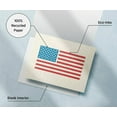 thumbnail image 5 of Twigs Paper American Flag Note Cards 12 Pack, Blank A2 with Envelopes, USA Made, 5 of 6