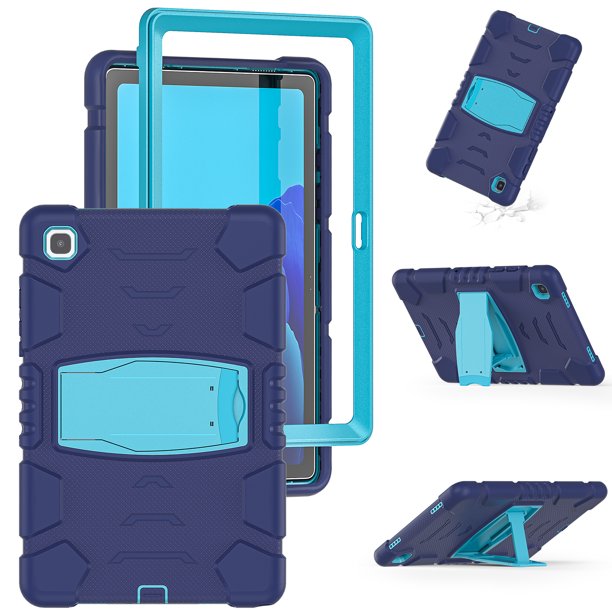 Tablet Case para Samsung Galaxy Tab A7 10.4 "T500/T505/T507/T505N, caja protectora a prueba de golpes de alta resistencia con Kickstand Ikkle Tab A7 10.4