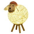 thumbnail image 1 of pequeña luz de noche LED Luz de noche para niños Lindo diseño de bola de hilo de oveja Pantalla de lámpara tejida a mano Lámpara de luna Lámpara de guardería USB Luz de noche para bebé para dormitorio Andoer pequeña luz de noche, 1 of 7