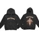 thumbnail image 3 of 2023 Nueva moda americana con estampado de letras y sudaderas con cremallera completa para hombres y mujeres Y2K Harajuku Punk Gothic moda callejera suelta, 3 of 5