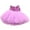 Purple PP, variant on PPgejGEK 18 Inch Doll Clothes Pink Tulle Dress Skirt Outfit for 45cm Girl Toys Birthday Christmas Costume