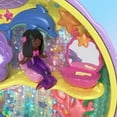 thumbnail image 3 of Polly Pocket Keepsake Collection Mermaid Dreams Compact, 2 Dolls & Wearable Jewelry, Collectible Toy, 3 of 6