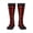 3 Black, variant on Women's Knee High Socks Buffalo Plaid Thermal Soft Knee Long Socks