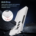 thumbnail image 3 of ELEHOLD for Samsung Z Fold 6 Case, Rugged Slim S Pen & Pen Holder Invisible Kickstand Hinge Protection Anti-Scratch Shockproof Protective Case with Screen Protector for Samsung Z Fold 6,White, 3 of 7