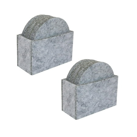 

Small Placemats Set Of 12 Drink -Coasters Cup Costers Cup Mat Tableware With Holder NEW