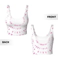 thumbnail image 6 of Uemuo Breast Cancer Awareness (4) Pattern Women's Sports Bra - High Impact Support, Breathable, and Comfortable Athletic Bra for Running, Yoga, and Workouts, 6 of 9