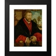 thumbnail image 2 of Bartolomeo Vivarini 19x24 Black Modern Framed Museum Art Print Titled - Portrait of Wolfgang, Count Palatine (1525), 2 of 5