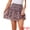 Black Pink, variant on DARING DIVA Women's Elastic Waist Layer Ruffle A-Line Skirt S Pink Purple