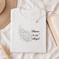thumbnail image 3 of Jollimate Mama to an Angel Memorial T-Shirt, Infant Loss Graphic Tee, Women's Shirt, 3 of 6