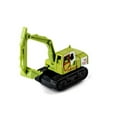 thumbnail image 5 of Construction Toys, Little Machines 6pk Truck Toy Set, Includes Dump Truck, Front Loader, Bulldozer, Backhoe, and Excavator Vehicles with Moving Parts, Cake Toppers Ages 2+, 5 of 7