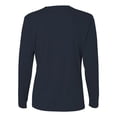 thumbnail image 3 of C2 Sport Women's Performance Long Sleeve T-Shirt in Navy 2XL | 5604, 3 of 5