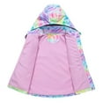 thumbnail image 5 of XXWXYD Kids Waterproof Raincoat with Hood, Winter Windbreaker Jacket for Girls Boys Lightweight Outdoor Rainwear Coat, 5 of 7