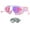Pink, variant on Sunny Swim Goggles Full View Fog Swimming Goggles for Adults Pool Training Gear 2025