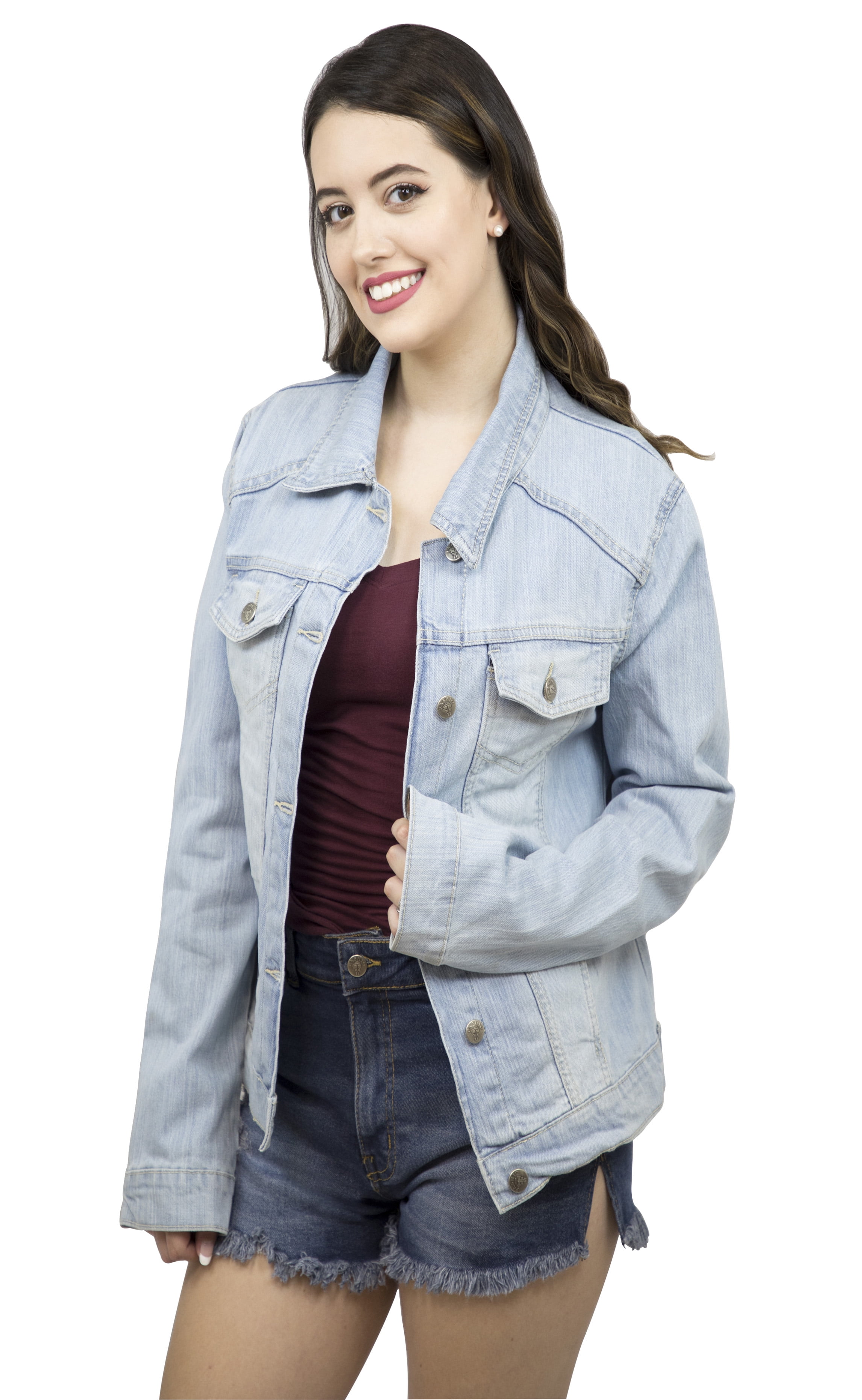 jean jacket women walmart