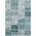 thumbnail image 2 of Addison Rugs Chantille Indoor/Outdoor Transitional Panel Teal Washable Rectangle Rug, 5' x 7'6", 2 of 6