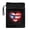 Puerto Rico Flag Heart, variant on HELLHERO Polyester Fabric Bible Case Bag for Men - Book Lovers Gift for Paperbacks Notebook Book Zipper, 11.42 x 8.66 Inch, Dolphins