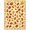 Burnt Orange, Pattern 12, variant on ODIKA 8'x10' Washable Area Rug Durable, Non-Slip Burnt Boho Fall Halloween Terracotta Vintage Bathroom Orange Flowing Dynamic for Living Room, Under Sectional, Family