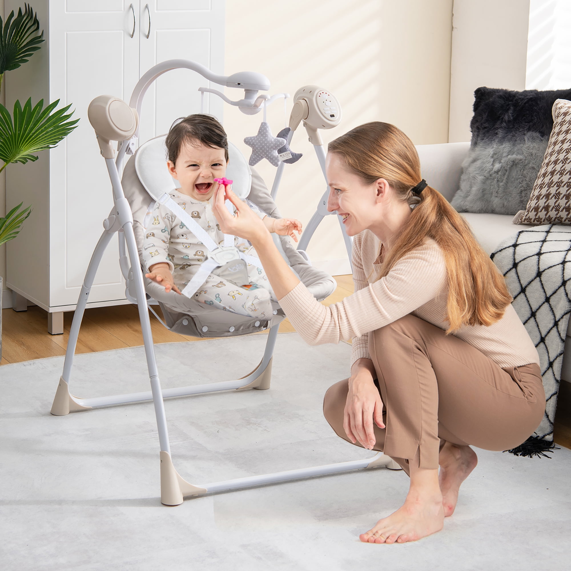 Smart voyager infant swing and on sale high chair