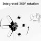 thumbnail image 3 of 2026 Good 3x Magnification Wall Mount Makeup Vinity Mirror Double-sided Swivel Extension Mirror The Better One, 3 of 5