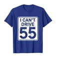 thumbnail image 2 of I Can't Drive 55 Graphic Tees for Women 2026 Summer Short Sleeve Crewneck Funny 55th Birthday Father's Day Tshirt, 2 of 3