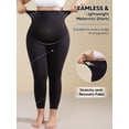 thumbnail image 4 of Takusun Women's Maternity Leggings Over The Belly Pregnancy Yoga Pants Active Wear Workout Leggings, 4 of 8