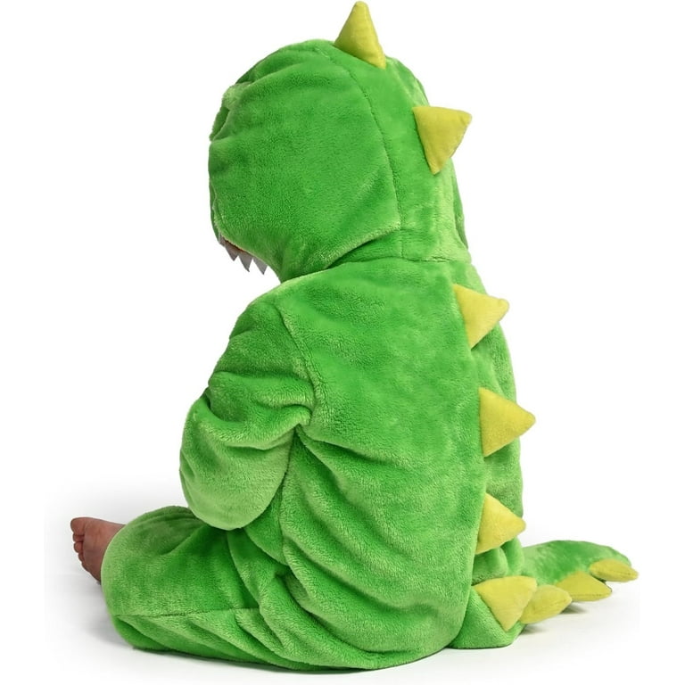 Joyfy Halloween Baby Dinosaur Costume, Green Onesie, Animal One