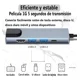 thumbnail image 2 of Type C Adapter5-in-1 Usb Ac Hdmi 4k Ethernet For Laptops, 2 of 7