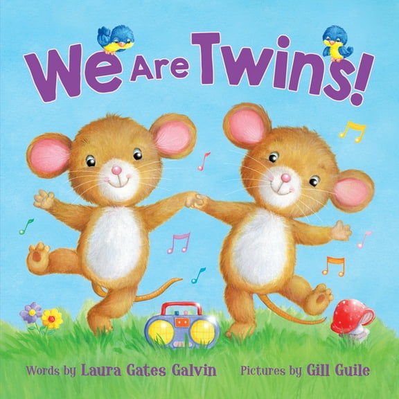 We Are Twins, (Board Book)