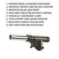 thumbnail image 7 of Multi-Functional Butane Torch – Portable Culinary and Outdoor Handheld Gas Burner, Camping, Baking, and BBQ Torch with Adjustable Flame for Cooking and Searing, 7 of 7