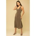thumbnail image 2 of Sleeveless Back Cowl Neck Midi Dress, 2 of 8