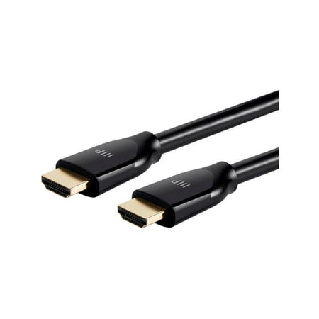 UPC: 0889028035283 | Monoprice Certified Premium High Speed HDMI Cable  4K @ 60Hz  HDR  18Gbps  28AWG  YUV 4:4:4  6ft  Black