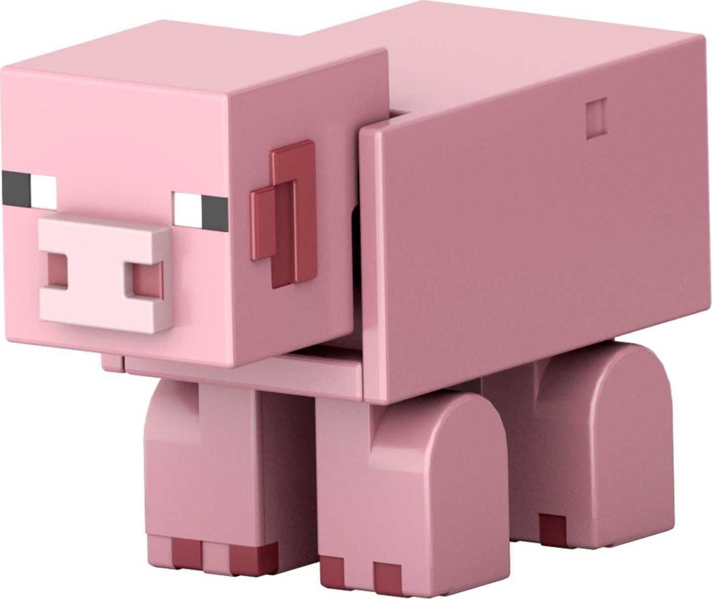 Minecraft Créer-Un-Bloc Pig Figurine