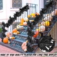 thumbnail image 4 of Garland Helimoto Black Halloween, paquete de 12 unidades, 21,5 m, decoración otoñal, 4 of 7