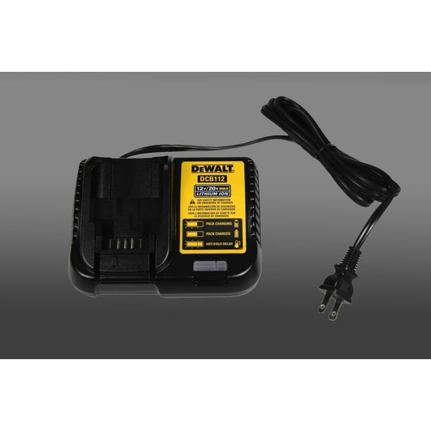DeWALT Max 12V / 20V LithiumIon Battery Charger DCB112