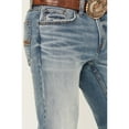 thumbnail image 2 of Rank 45 Men's 45&Reg; Trigger Slim Bootcut Performance Stretch Denim Jeans - RMFA24J91-MDW 36W x 38L  US, 2 of 4