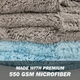 thumbnail image 5 of 3 PCS 16'' x 16'' Microfiber Towel for Cars, ALL4DETAIL 550GSM Microfiber Cleaning Cloths, Car Drying Towels Washable Microfiber Cloth for Cleaning Auto Windows or Interior, 5 of 7