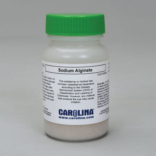 Sodium Alginate, Powder, Laboratory Grade, 25 G