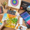 thumbnail image 6 of 172 Colored Pencils, Shuttle Art Soft Core Color Pencil Set for Adult Coloring Books Artist Drawing Sketching Crafting, 6 of 10