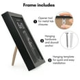 thumbnail image 5 of Americanflat 8x10 Picture Frame with Shatter-Resistant Glass Soho Collection Gallery Style Deep Frames - Black, 5 of 7