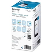 Beurer Wrist Blood Pressure Monitor, Irregular Heartbeat Detection, Syncs Readings to App, BC57