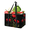 Multicolor 4, variant on CURLYOOT Red Flower Reusable Grocery Bag, Large Foldable Grocery Totes Shopping Bag for Groceries, Poppy Floral Shopping Bags with Handles for Kitchen Trunk Picnic