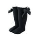 thumbnail image 1 of sweethay 1 par de calcetines largos hasta la rodilla para bebé, algodón, primavera, otoño, recién nacidos, niños pequeños, calcetín Medias Negro SG, 1 of 6