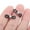 Black Ring-Bead, variant on MATROOY Stainless Steel Bead Holder Strap Rubber Loop End Eye Glasses Retainer Connector-Black Ring-Spring