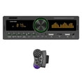 thumbnail image 1 of Radio estéreo de coche perfecl SWM-80A Reproductor de MP3 AUX USB TF FM Audio tablero MIC con volante, 1 of 8