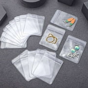 50pcs Jewelry Storage Bag, TSV Transparent Jewelry Storage Book, Travel Jewelry Organizer, Earring Book, Ring Holder