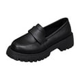 thumbnail image 2 of Wowcloth Women's Fashion Casual Loafer Shoes – Chunky Low Heel & Platform Design with Round Toe for All-Season Versatile Slip-Ons, 2 of 9