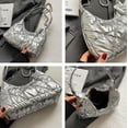thumbnail image 5 of Kukuzhu Hobo Bags for Women Puffer Down Soft Padding Shouder Bag Lightweight Waterproof Top Handle Tote Bag, 5 of 6